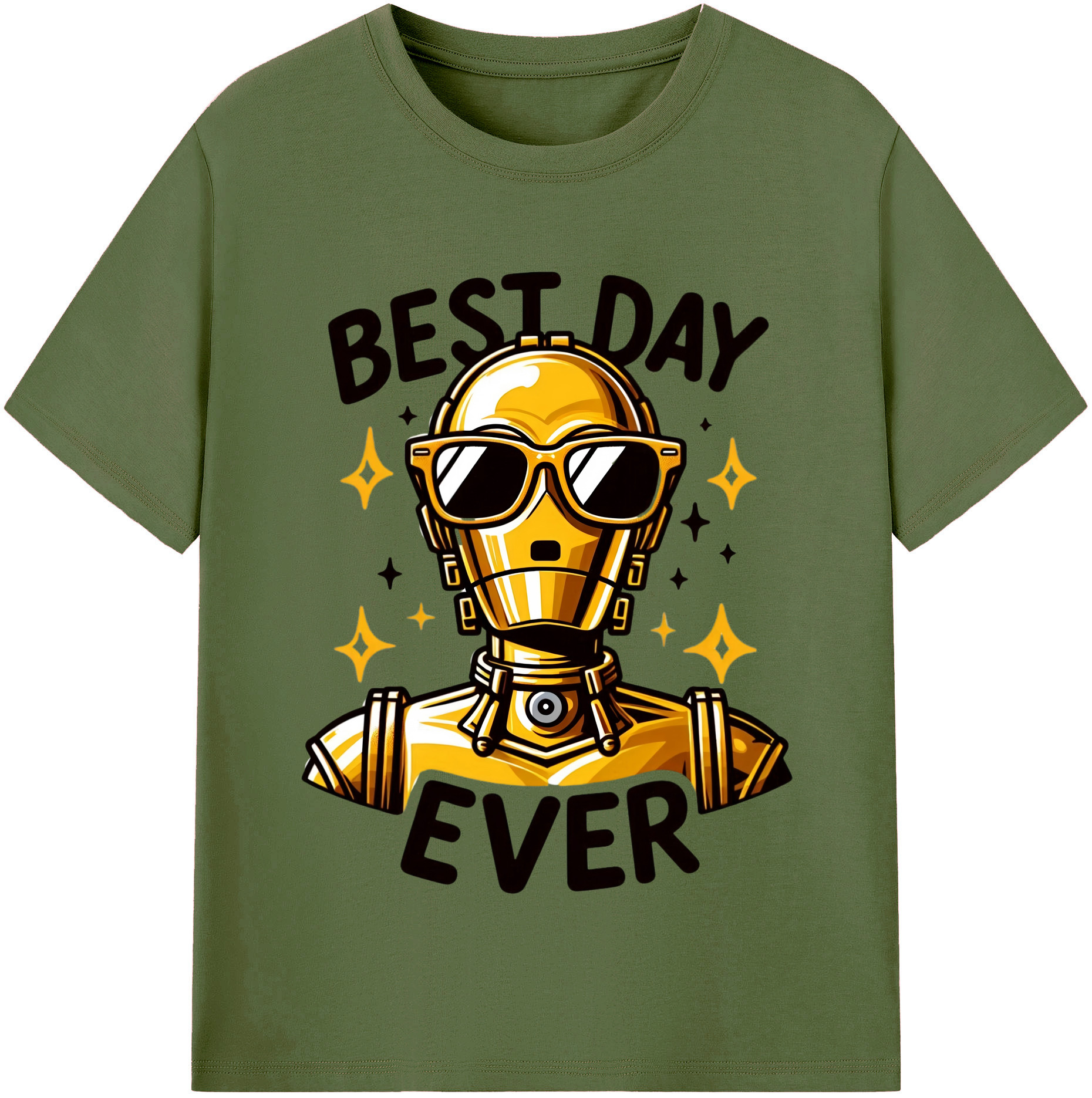 （画像用） スター・ウォーズ Star Wars 綿100％半袖Tシャツ（フロントプリント）